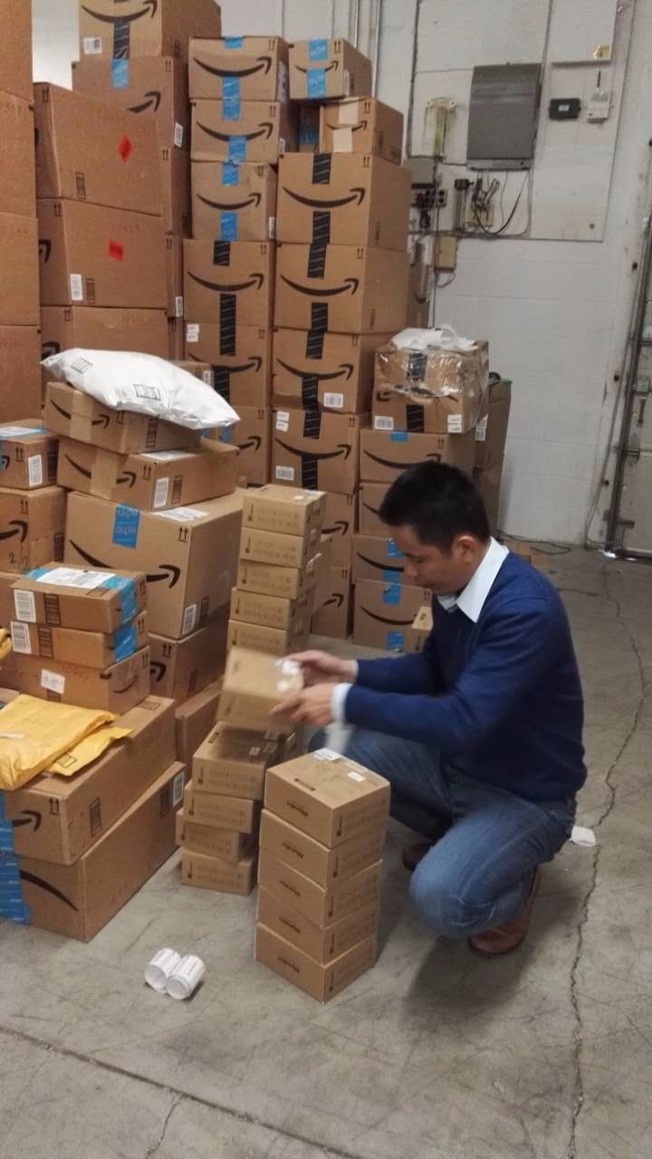 美国海邑哥伦布海外仓内景