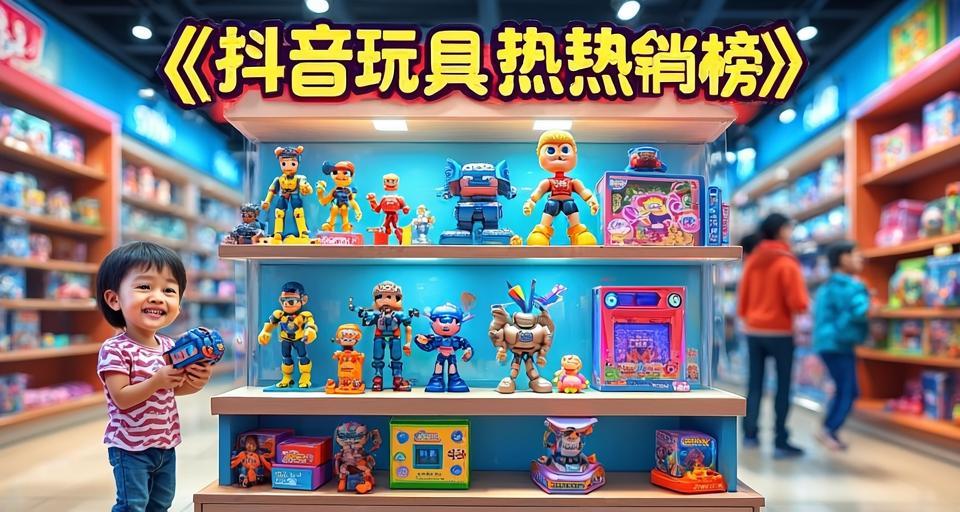 7月抖音玩具热销榜：水枪称霸户外市场，潮流新品纷纷亮相