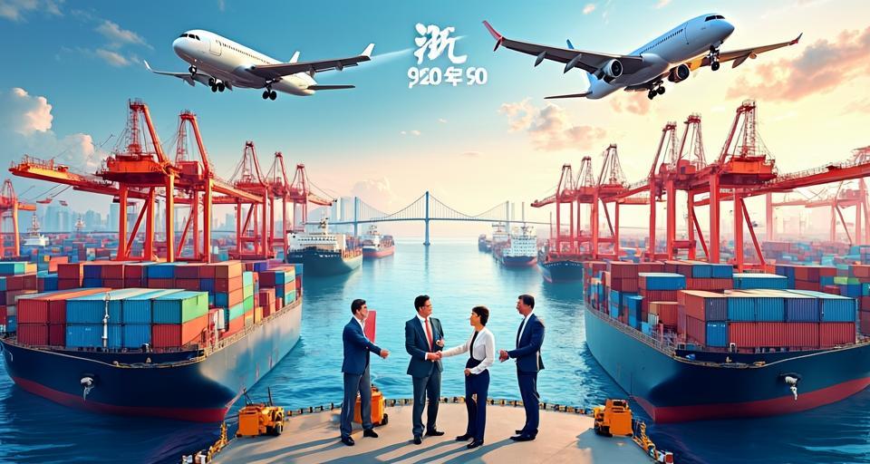 前7月三项指标超全国均值 浙江外贸开拓新市场新领域