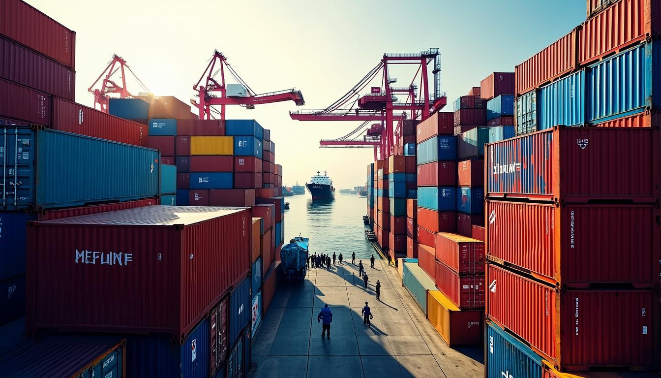 美国11月进口箱量环比下降5.4%