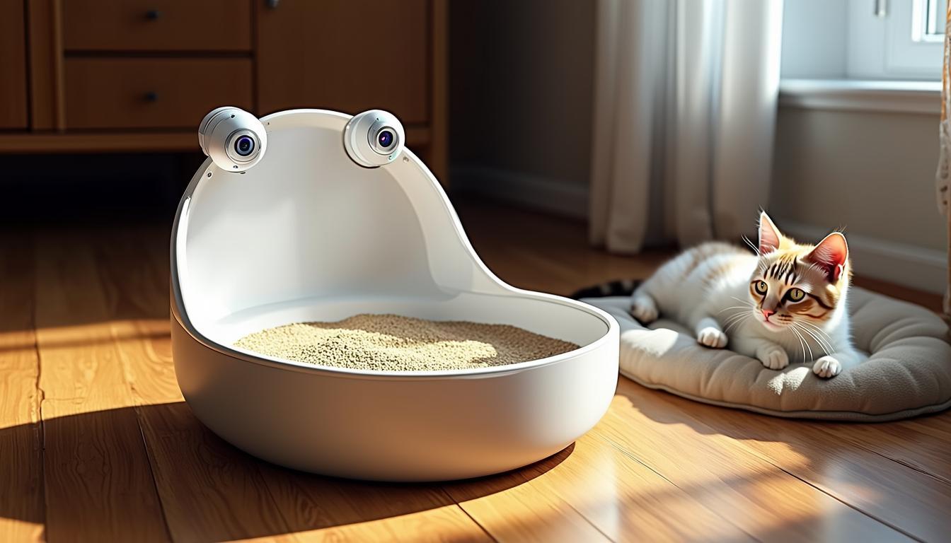 全球首款双摄智能猫砂盆亮相CES 2026