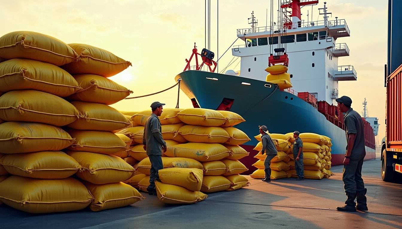 印度大米出口激增19.4%创历史次高